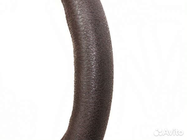 Оплетка для руля M(37-38см) экокожа бизон корич