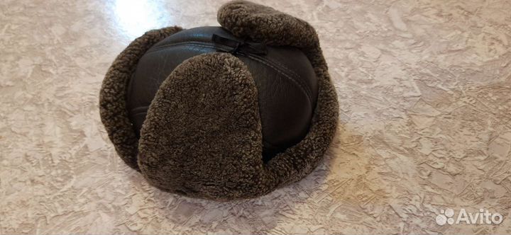 Шапка ушанка мужская