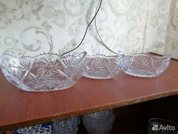 Хрустальная посуда СССР