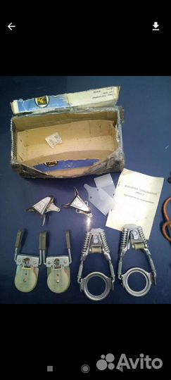 Горнолыжные крепления Нева СССР