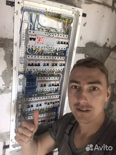Электрик. Электромонтажные работы, услуги под ключ