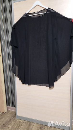 Вечернее черное платье