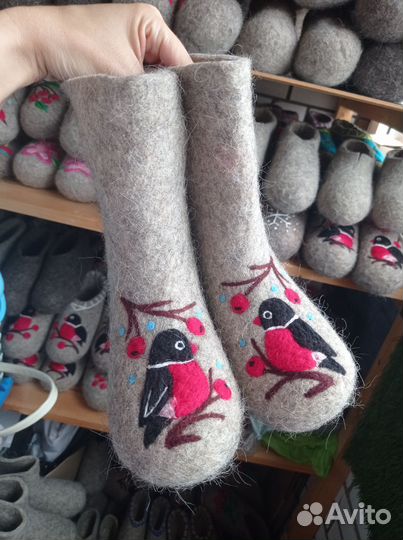 Рисунок, вышивка на валяные изделия