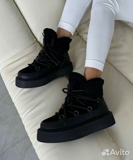 Угги женские на платформе 36