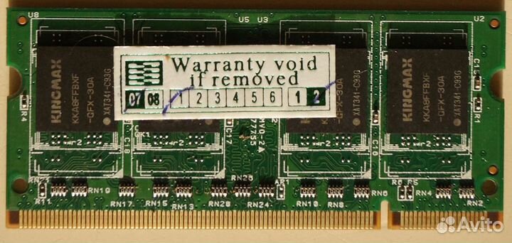 Память для Ноутбука DDR2 Kingmax & samsung 512&256