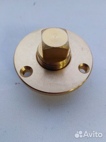 Пробка дренажная бронза