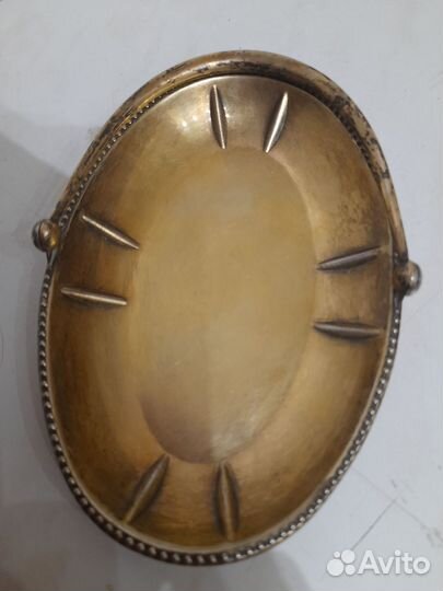 Конфетница серебро 875проба