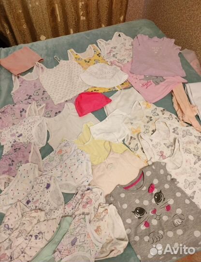 Детские вещи на девочку пакетом 104-110