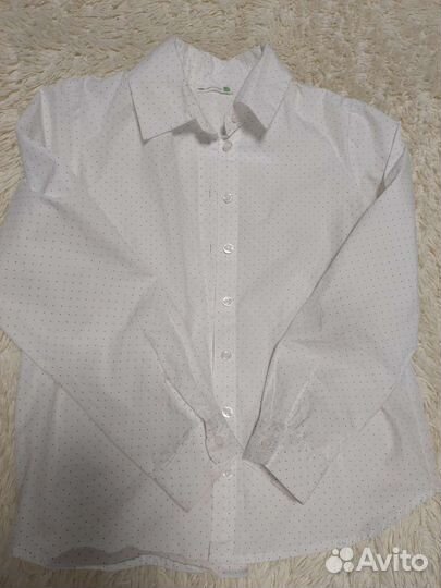 Рубашка для девочки sela 128