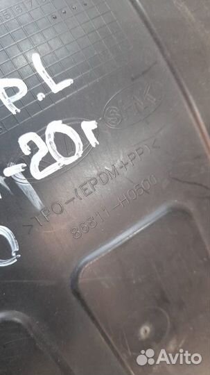 Подкрылок передний левый Kia Rio 4 Fb С 2017 По