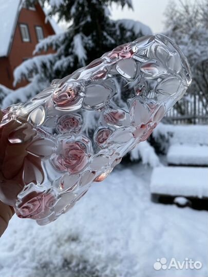 Ваза хрустальное стекло walther-glas Германия