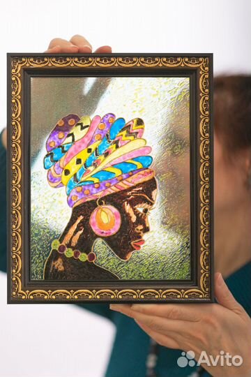 Витраж,худ.роспись стёкол,светильники,мастер-класс