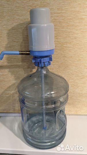 Бутыль 19 л с помпой