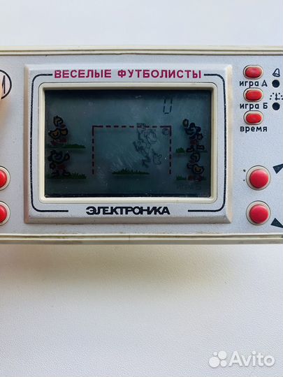 Игра Электроника Веселые футболисты 1991г