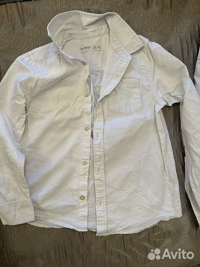 Рубашки 3 шт в школу на мальчика