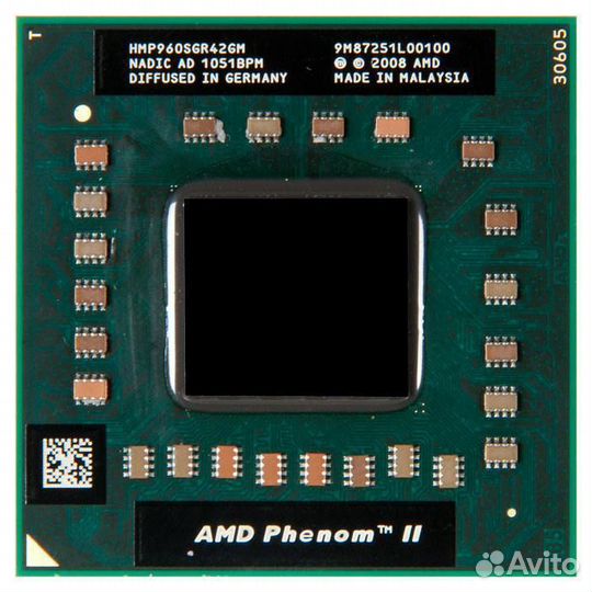 Процессор AMD Phenom II Quad-Core Mobile P960