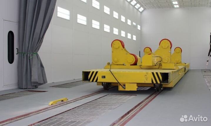 Передаточная тележка рельсовая. Производитель омп