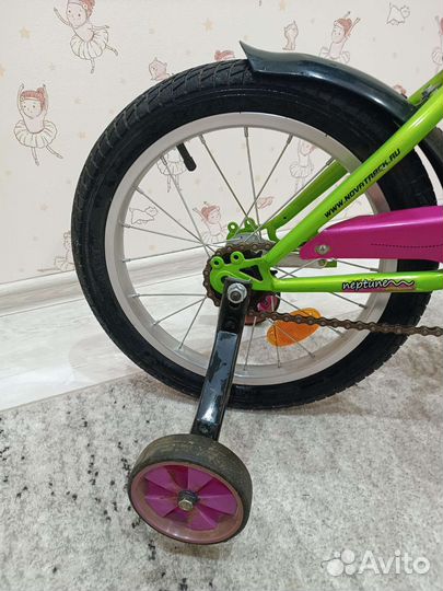 Детский велосипед novatrack neptun 16