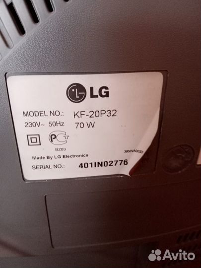 Телевизор видеодвойка LG