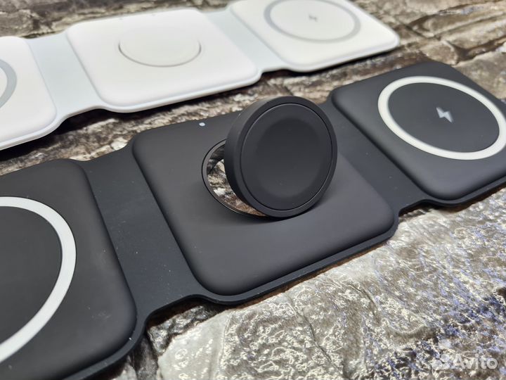 Беспроводная зарядка MagSafe 3в1 15w