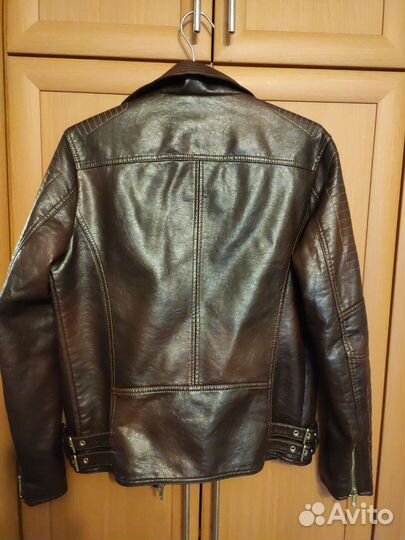 Кожаная куртка мужская Kaili Classic