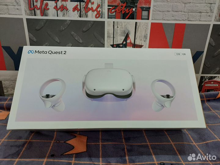 Vr очки oculus quest 2, 128 Гб
