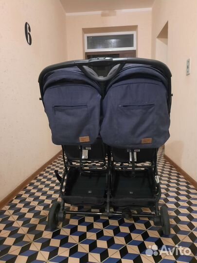 Коляска для двойни, близнецов бу