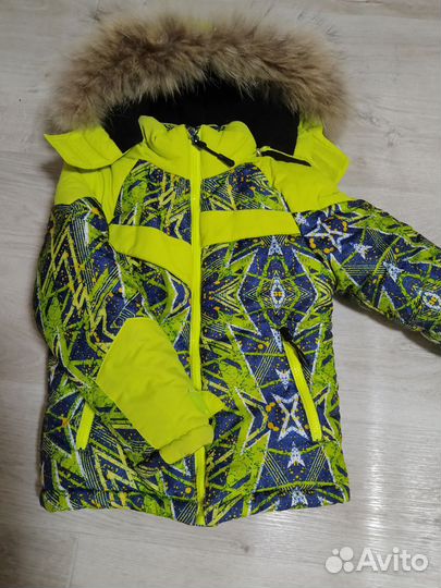 Куртка зимняя детская на девочку 80см