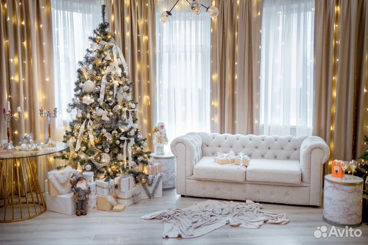 Новогодняя фотосессия в студии