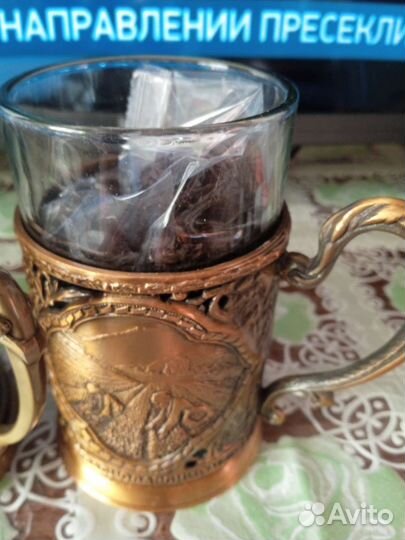 Подстаканник лемитированный,колекционный