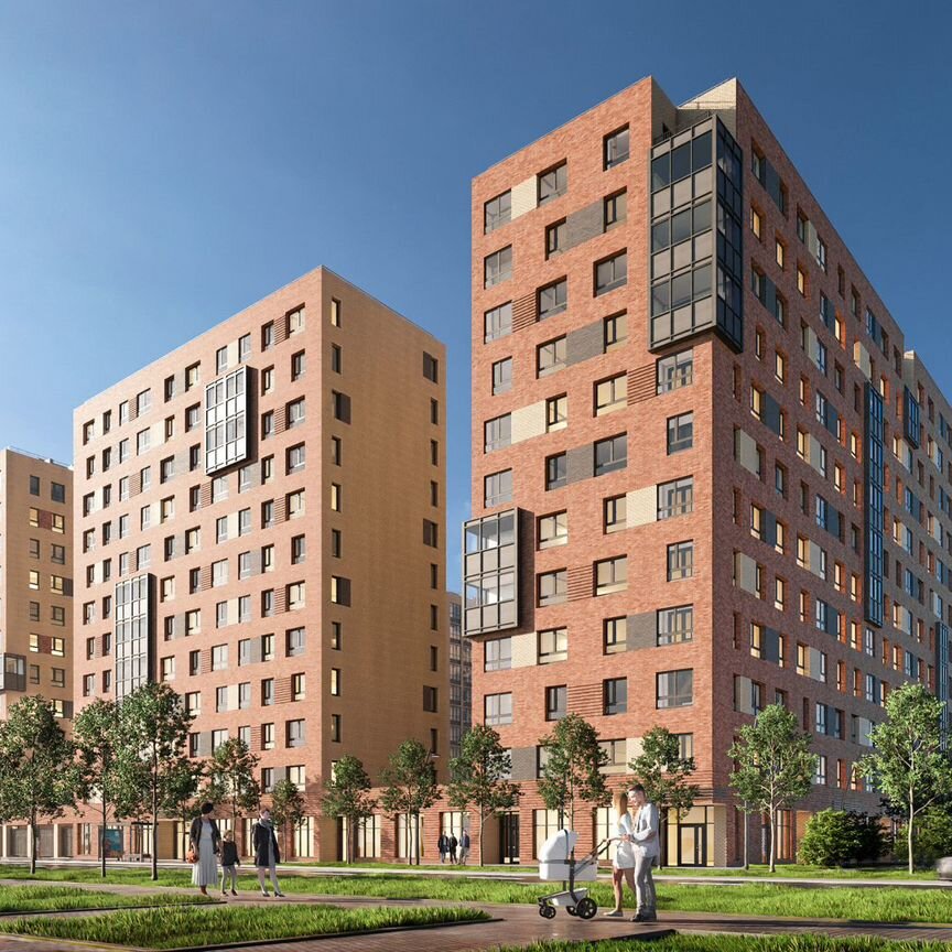 2-к. квартира, 47,7 м², 6/12 эт.