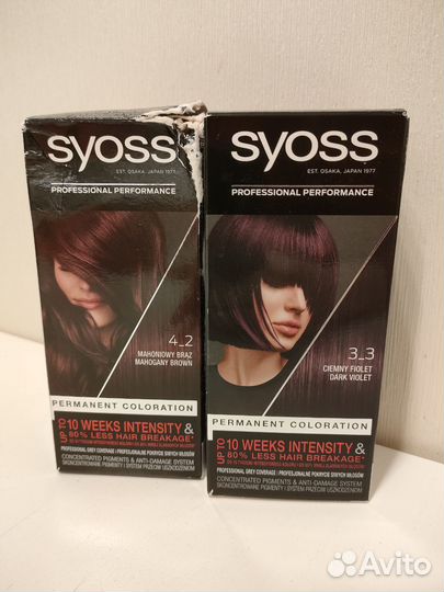 Новая Краска для волос syoss