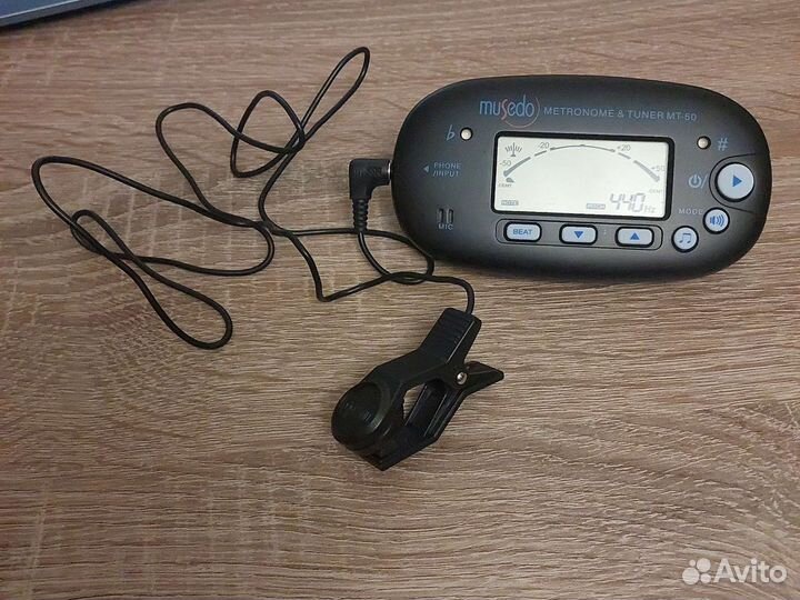 Тюнер с метроном универсальный Musedo MT-50