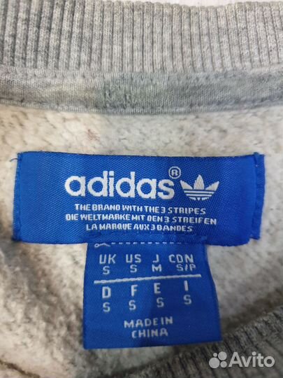 Толстовка adidas размер S