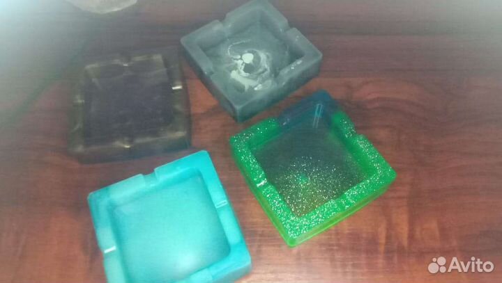 Эпоксидная смола. Пепельницы