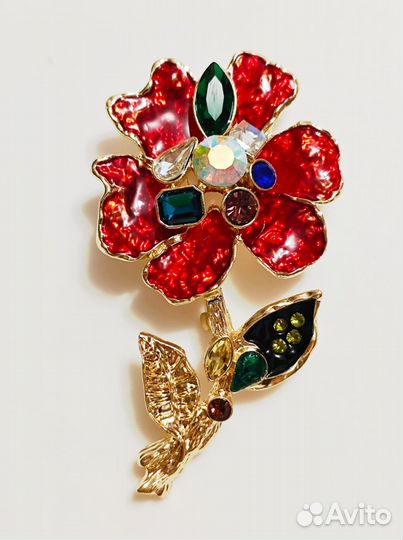 Крупная Брошка Флуира