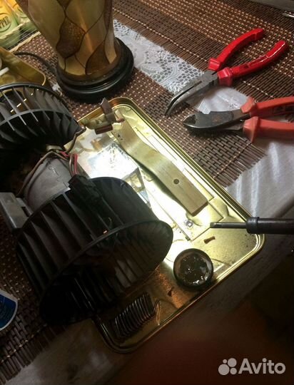 Ремонт мотора печки Киа