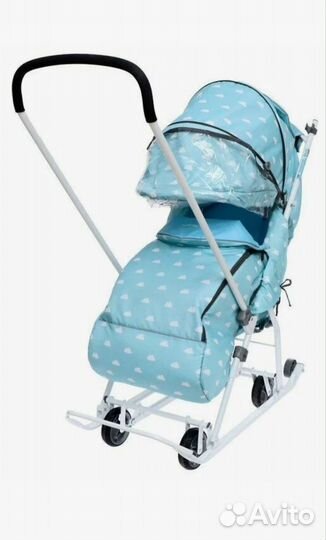 Коляска санки 