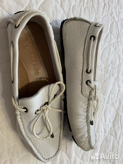 Мокасины кожаные mascotte