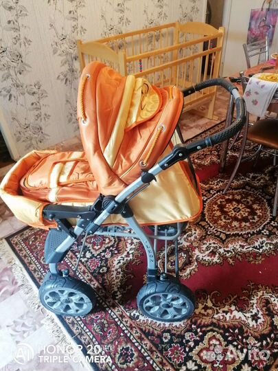 Коляска и кроватка
