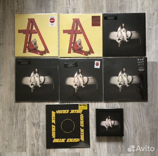 Billie Eilish collection CD LP