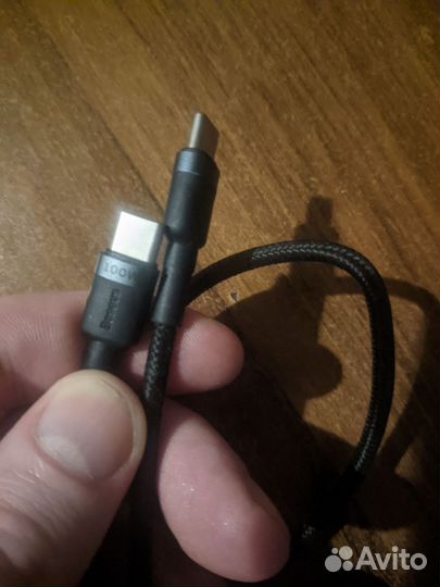 Кабель Baseus 100w Type-C