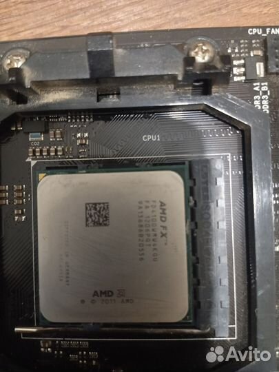 Материнская плата комплект am3+