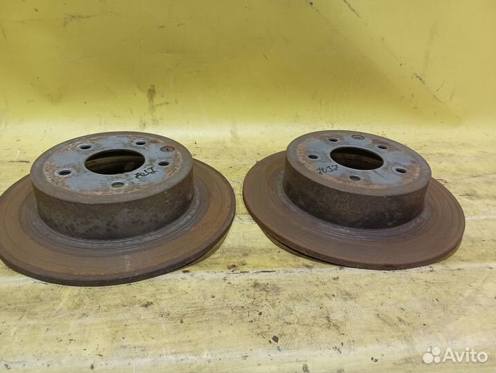 Диск тормозной задний Nissan Qashqai J10 Ниссан