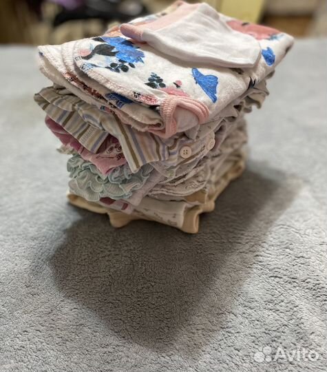 Вещи пакетом на девочку 50 56