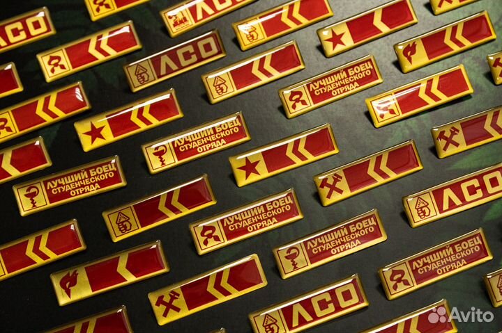 Студенческие Значки- лычки