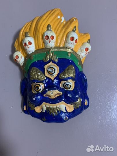 Маски монгольские Винтажные