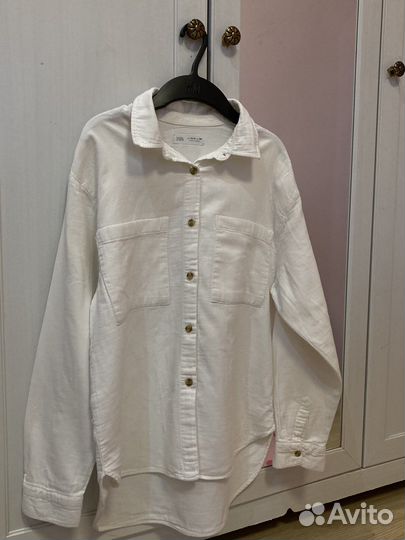 Рубашка zara для девочки