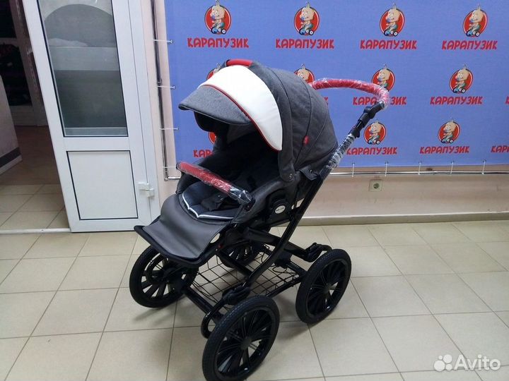 Коляска 2 в 1 Bebe mobile ines