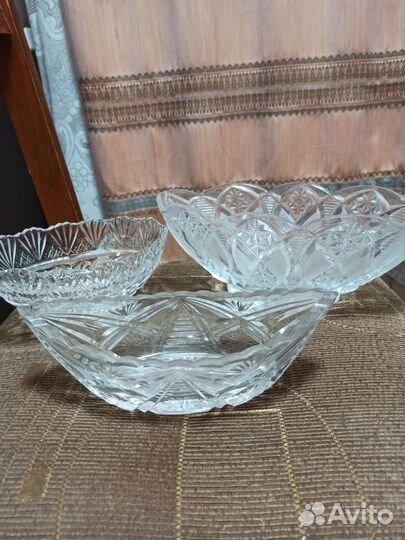 Хрустальная посуда СССР